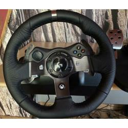 Logitech G920 Xbox One / PC - racestuur als nieuw (met bon)