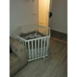 Ronde box met boxkleed