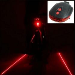 Laser achterlicht achterlamp fietslamp mtb lamp verlichting