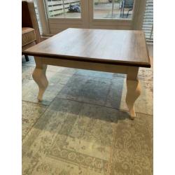 Eikenhouten salon tafel