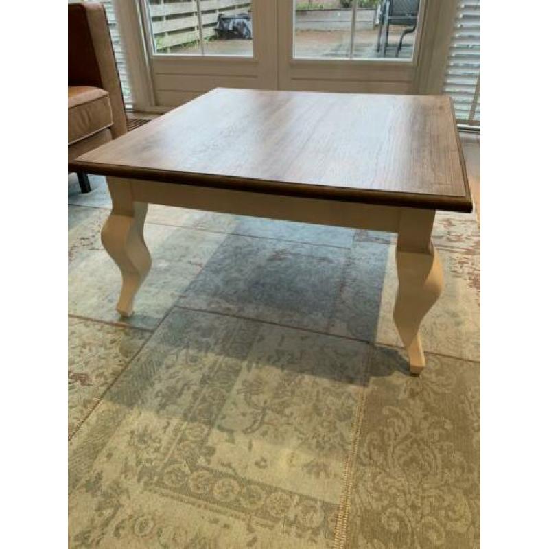 Eikenhouten salon tafel