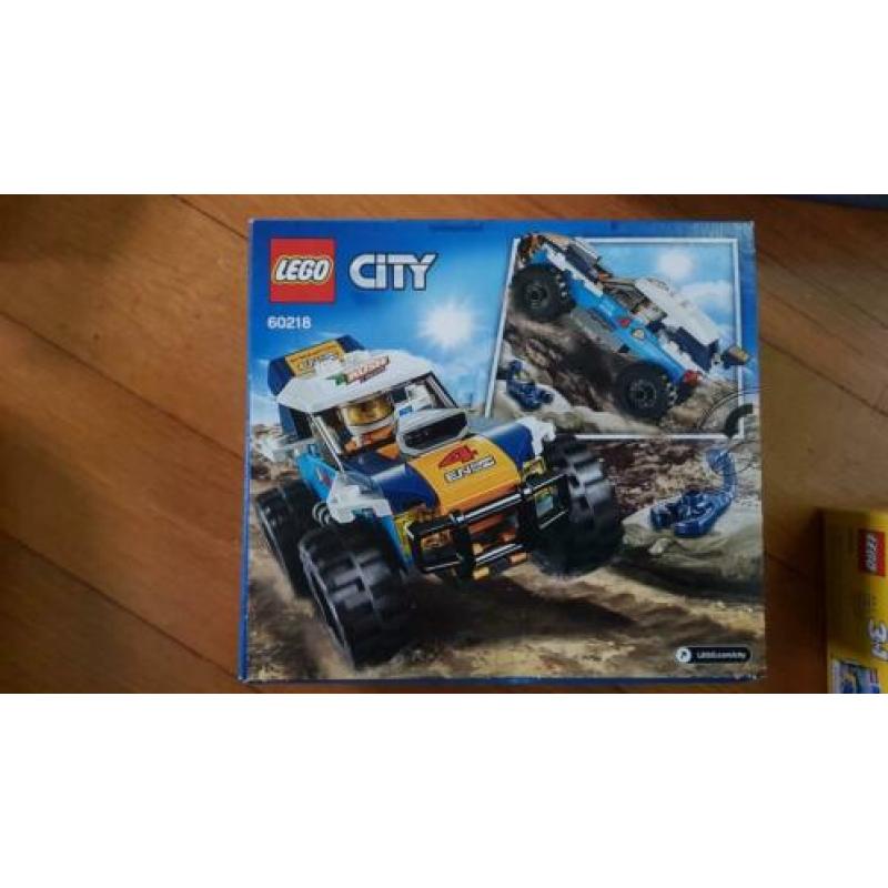 5 nieuwe Lego city doosjes