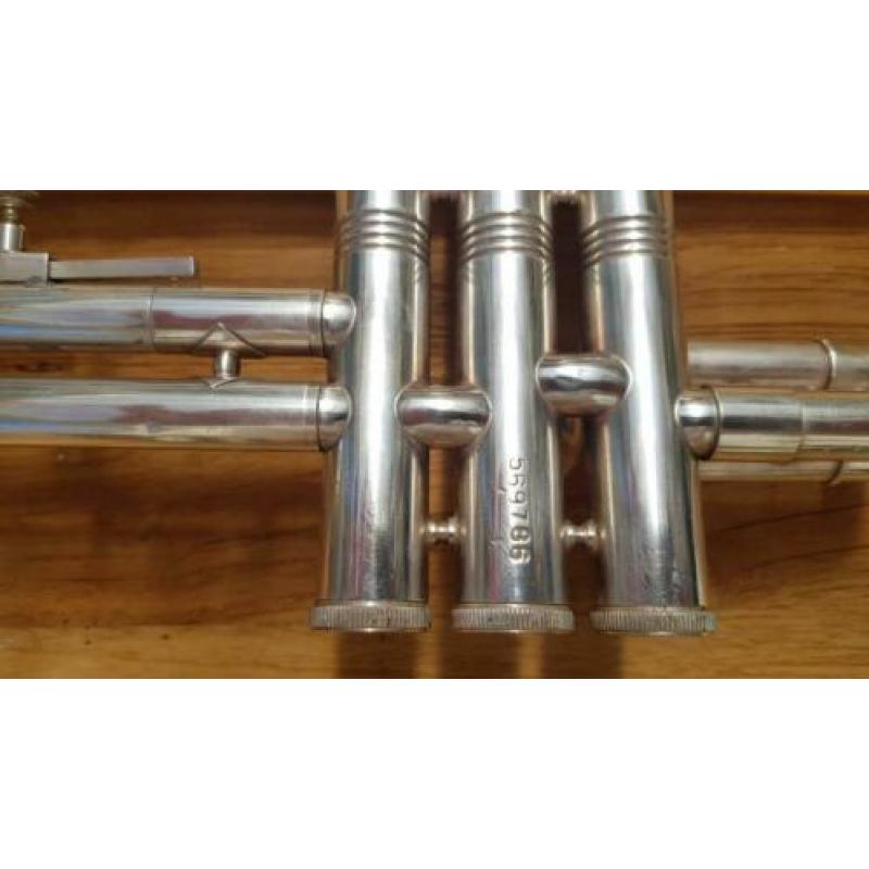 Verzilverde B&F Amati Bes Trompet