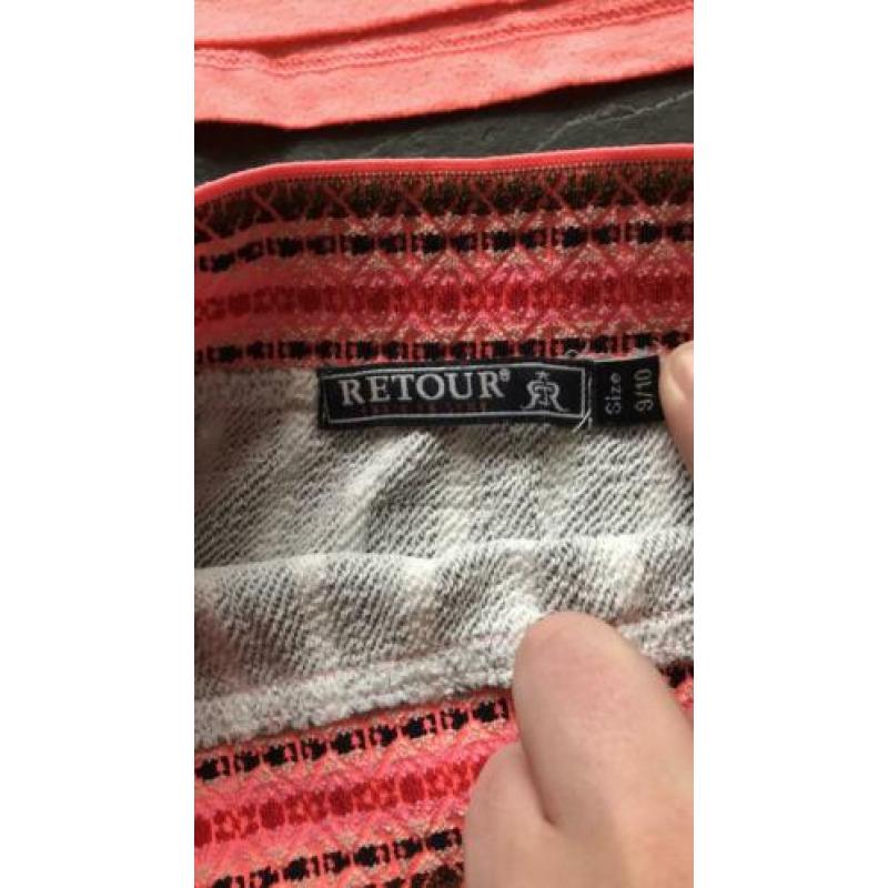 Retour rok maat 134/140. Shirt van Cars maar 140