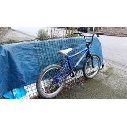 20 inch HARO Jongens-crossfiets blauw metallic