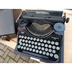 Continental 340 vintage typemachine in koffer