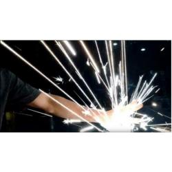 Bruiloft sparklers vuurwerkfonteinen binnen vuurwerk