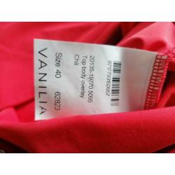 Vanilia rode body 40