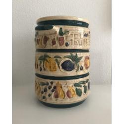 Prachtige vintage West Germany Rumtopf design vaas pot