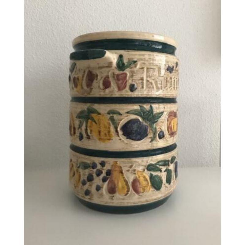 Prachtige vintage West Germany Rumtopf design vaas pot