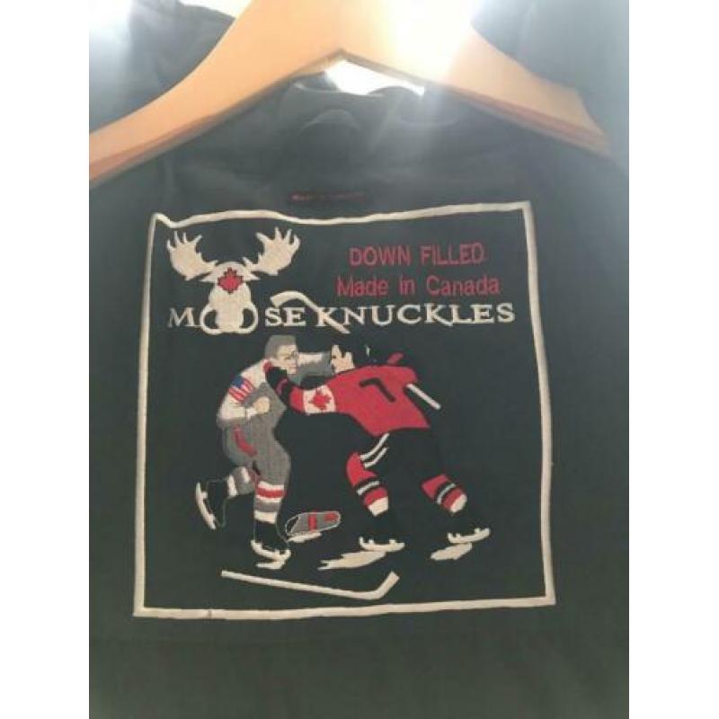 Moose knuckles 3q met bont en bon orgineel