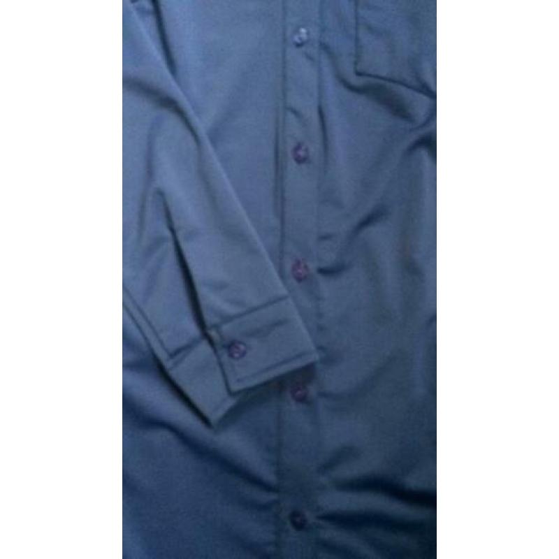 Comfort blouse blauw maat S of 36 Nieuw!