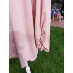 Roze tricot jasje van Miss Etam mt 56