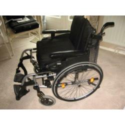 Rolstoel Quickie 2 met anti-decubitus kussen.