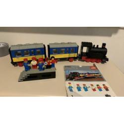 LeGo trein 7710 met boekje compleet
