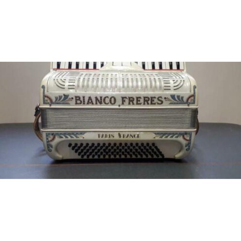 Accordeon Bianco Freres (parelmoer)