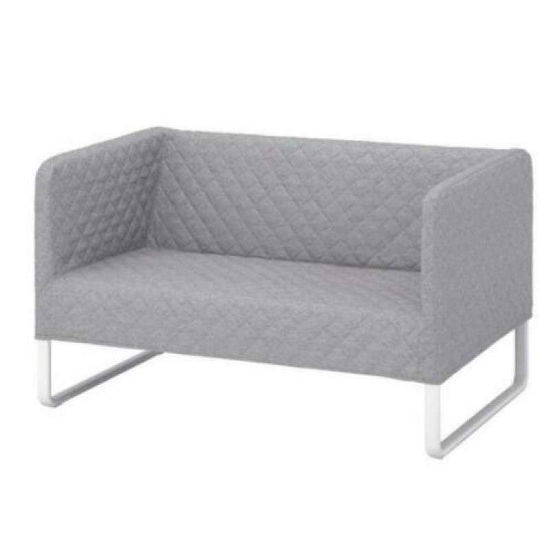 Ikea Knopparp 2-zitsbank lichtgrijs Zo Goed Als Nieuw!