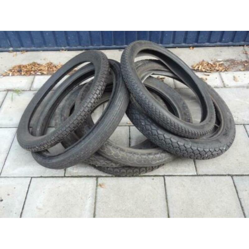 brommer motor honda thomos 17 18 buiten band oldtimer