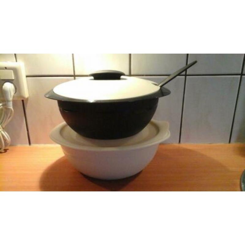3 Iso Duo serveer schalen 35,00 zijn als nieuw (D7)