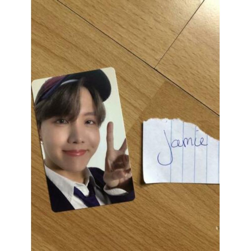 BTS Map Of The Soul 7 J-Hope & Jin Photocards