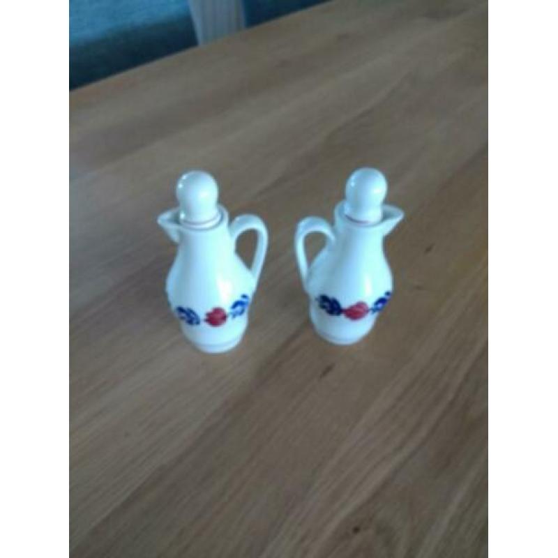 Boerenbont Olie en Azijn karrafjes
