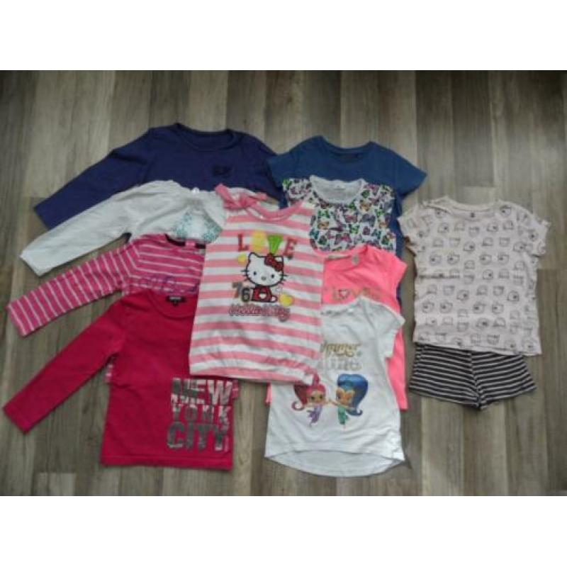 Pakket meisjes kleding maaten: 98-104 (25 stuks)