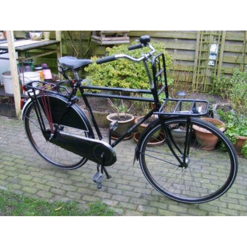 Nette Herenfiets met trugtraprem wiel maat 28 inc