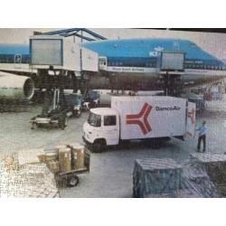 KLM Boeing puzzel Damco air Mercedes Benz 508 Pol