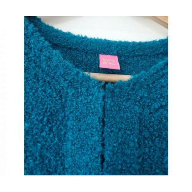 ???? SALE Lang Kyra & Co vest Emilia met wol wp 149,00 maat S