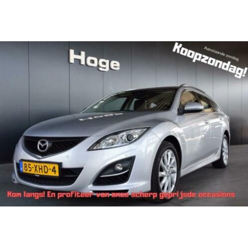 Mazda 6 Sportbreak 2.2 CiTD Business+ Navigatie Leer PDC Rij