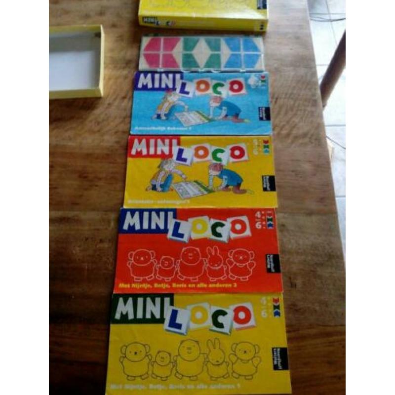 Mini loco nijntje, basisdoos met 4 boekjes in kartonnen doos