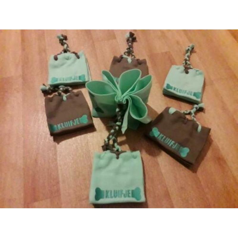 Honden speelgoed fleece snuffelboekjes