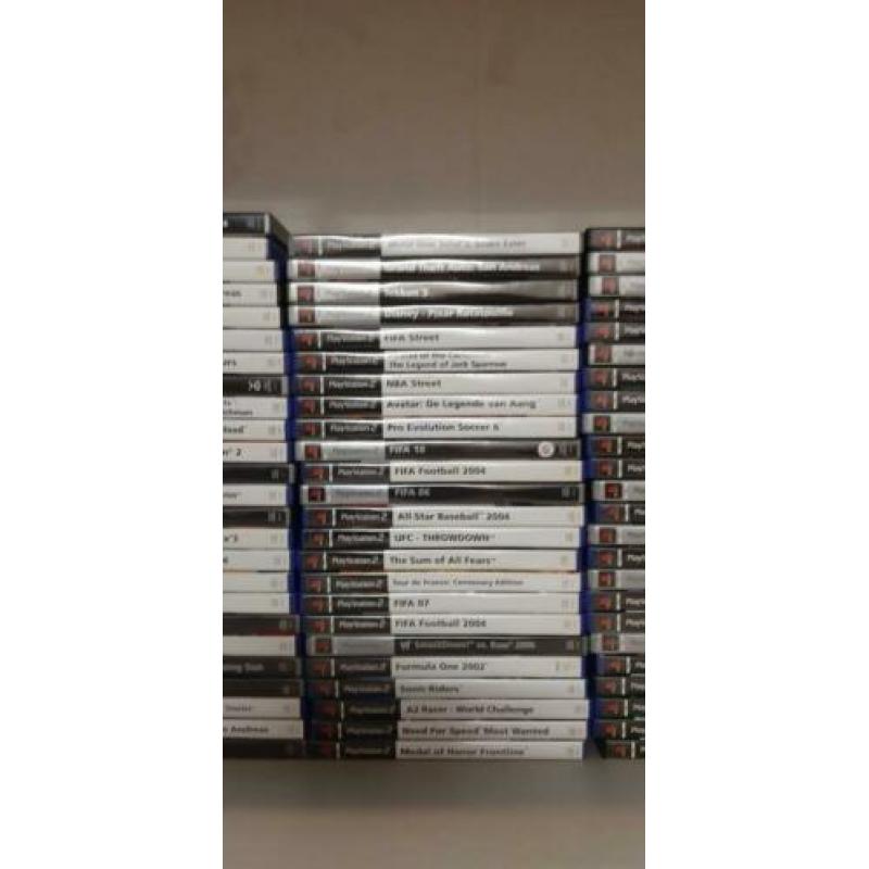 Te koop 73 PlayStation 2 games