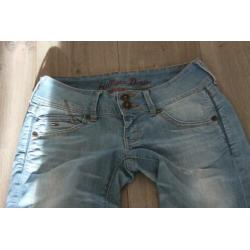 Blauw broek TOMMY HILFIGER, maat W28 L32 (1) (LB)