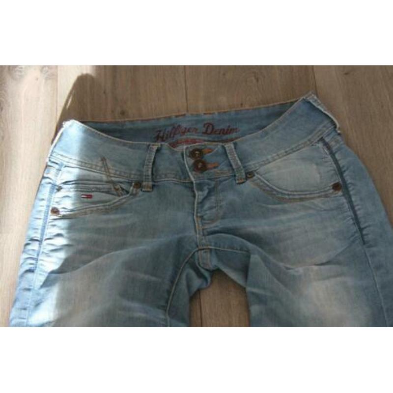 Blauw broek TOMMY HILFIGER, maat W28 L32 (1) (LB)