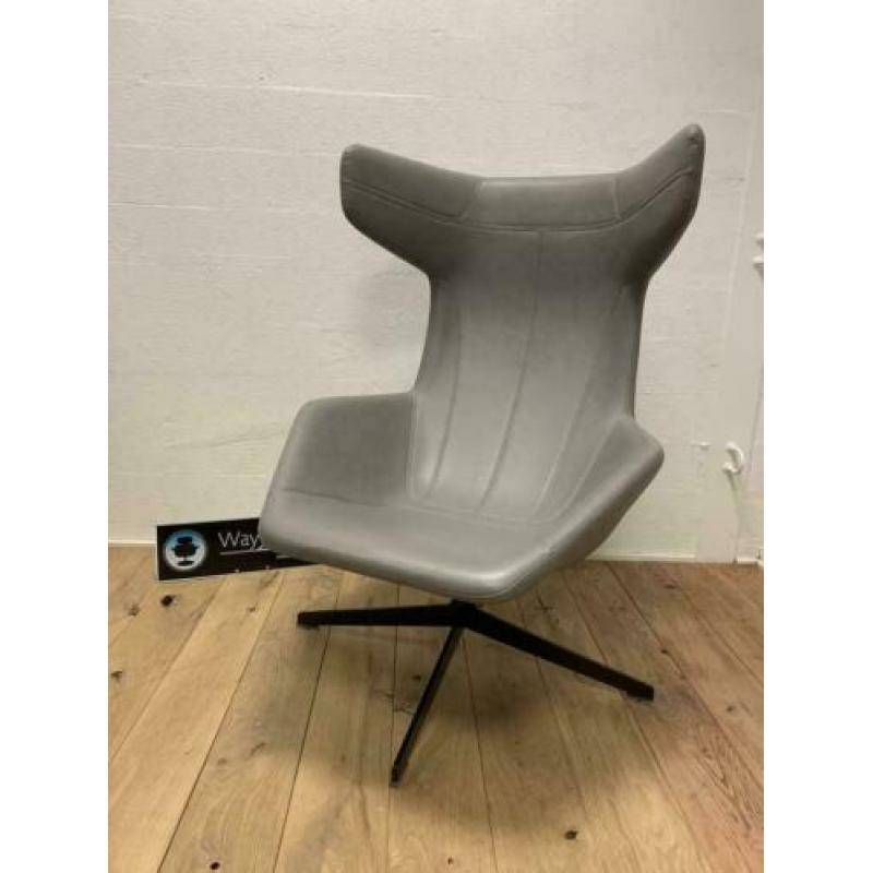 2x Moroso Take A Line For A Walk / grijs Leder