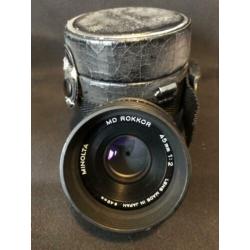 Minolta md rokkor 45 mm 1:2