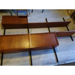 Poul Cadovius vintage wandsysteem