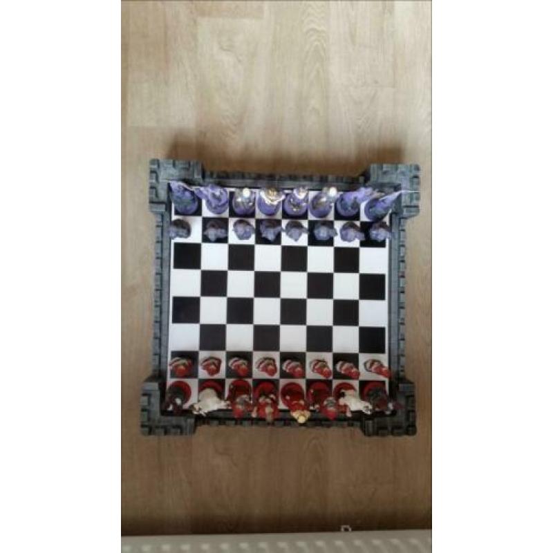 Keramische groot schaak bord hand make figuren 50x50