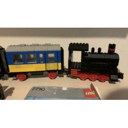 LeGo trein 7710 met boekje compleet