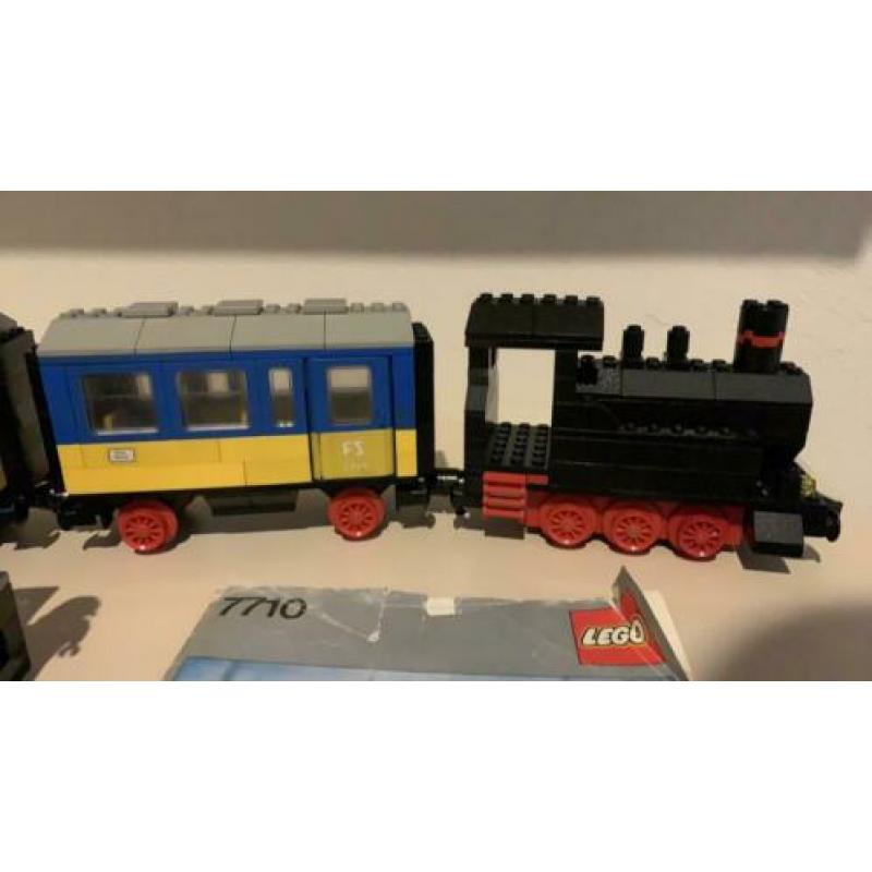 LeGo trein 7710 met boekje compleet