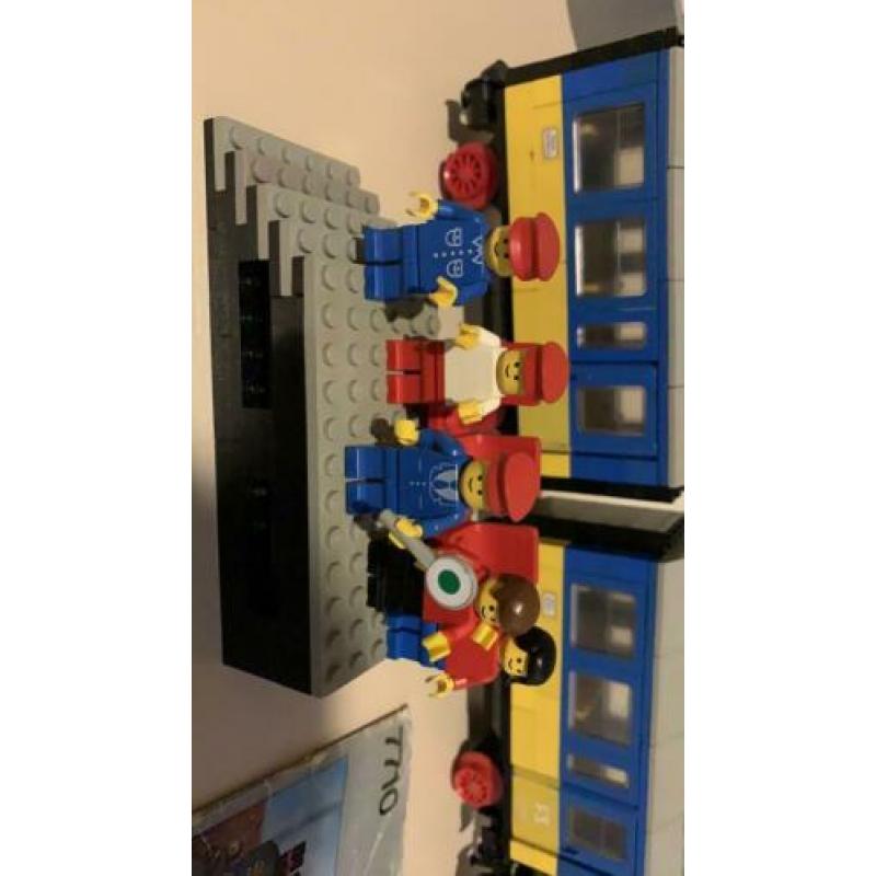 LeGo trein 7710 met boekje compleet