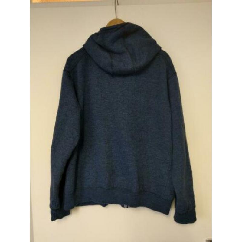 Cult Edition Vest met Capuchon Kleur Blauw Maat 2XL