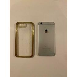 I phone 6, 64GB, Silver white met hoes te koop