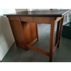 Klein Bureau Amsterdamse School Stijl Roldeur Art Deco