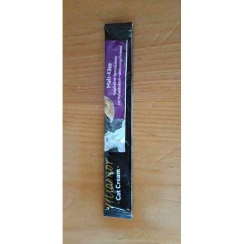 75 zakjes miamor cat cream malt - kase antihaarbal.