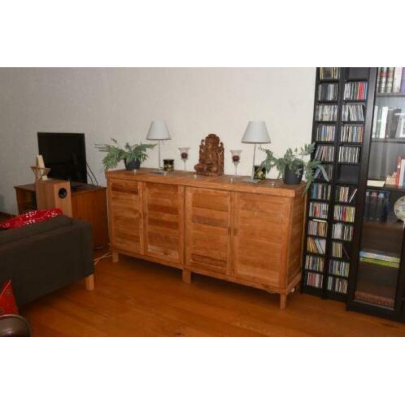 Mooi teakhouten dressoir kast