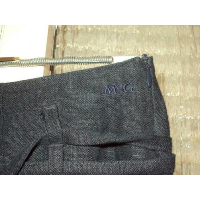 Originele blauw linnen college rok MC GREGOR mt M nieuwstaat