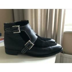 Bikerboots, enkellaarsjes, Pertini, maat 40, zo goed als nie