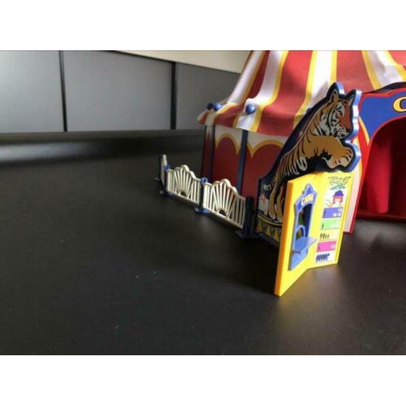 Playmobil circustent met verlichting en diverse toebehoren